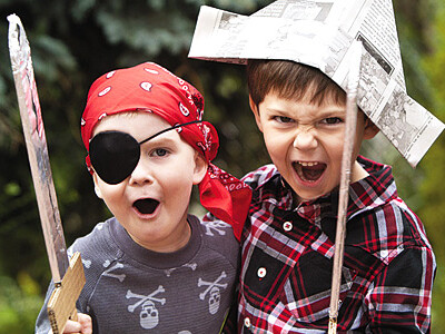 kids pretending to be pirates children playing pirates imagination