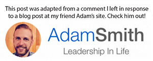Link to Adam Smith's blog