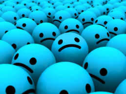 The Best Advice So Far: the grumbles part 1 - many blue sad-face balls